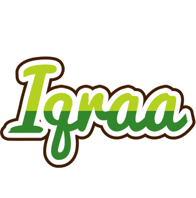 Iqraa golfing logo