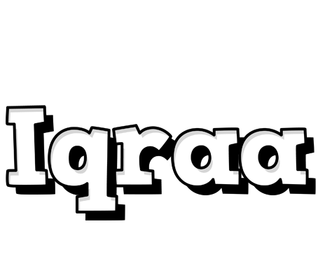 Iqraa snowing logo