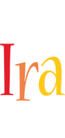 Ira birthday logo