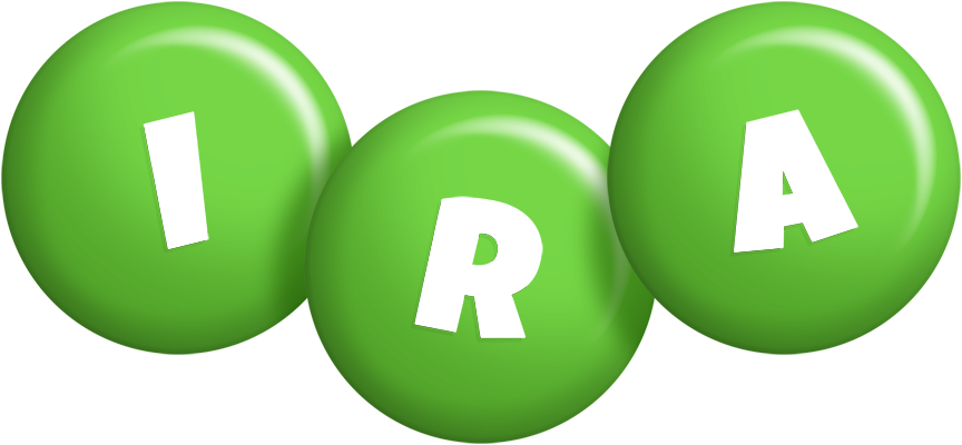 Ira candy-green logo