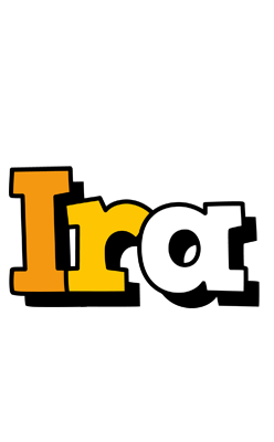 Ira cartoon logo