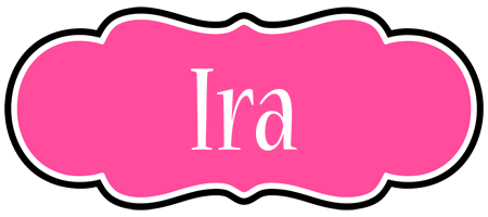 Ira invitation logo