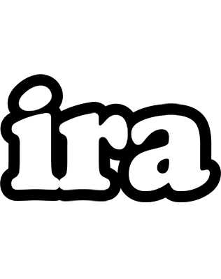 Ira panda logo