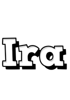 Ira snowing logo