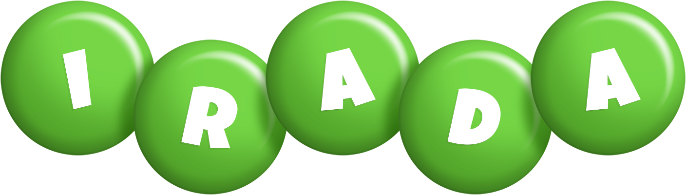 Irada candy-green logo