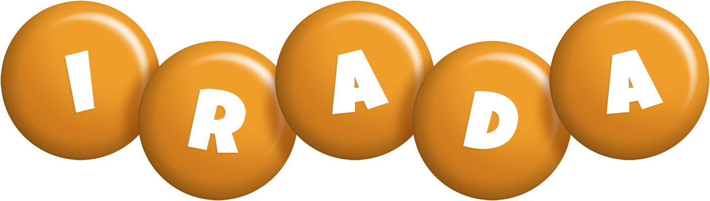 Irada candy-orange logo
