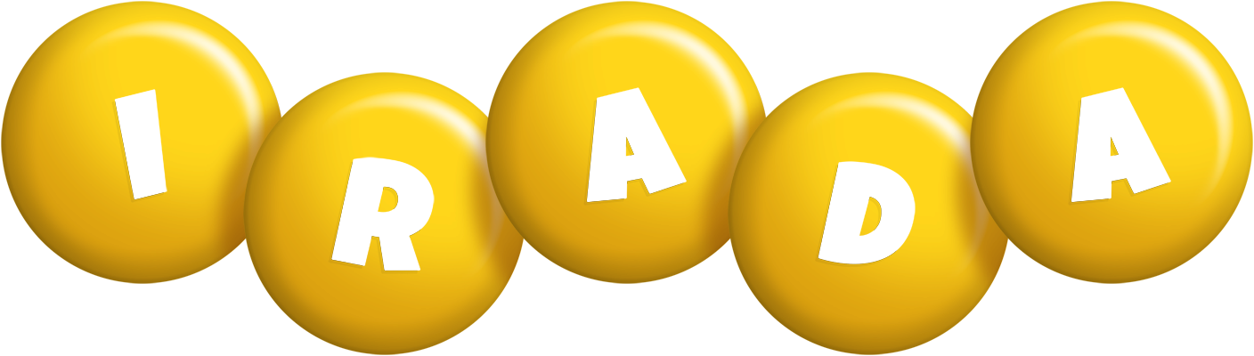 Irada candy-yellow logo
