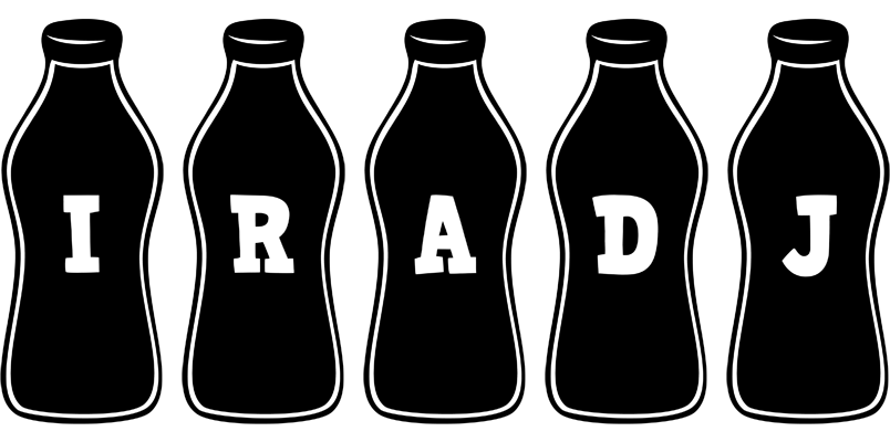 Iradj bottle logo