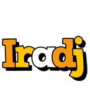 Iradj cartoon logo