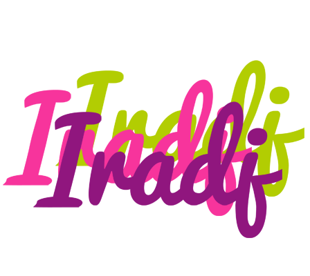 Iradj flowers logo