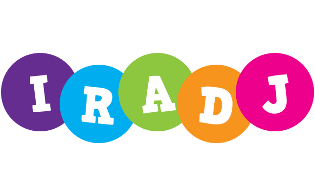 Iradj happy logo