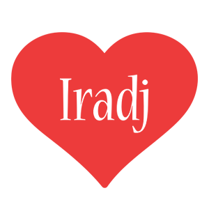 Iradj love logo