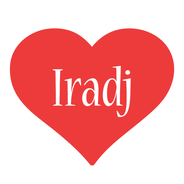 Iradj love logo