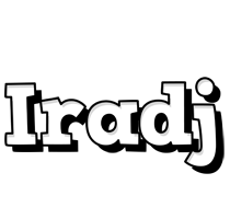 Iradj snowing logo