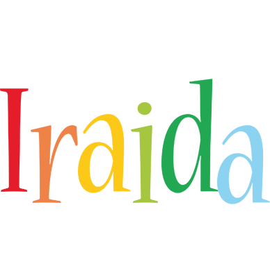 Iraida birthday logo
