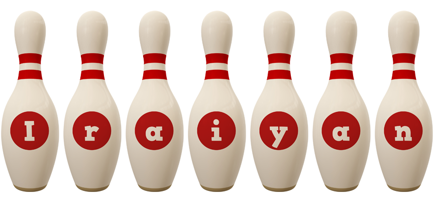 Iraiyan bowling-pin logo