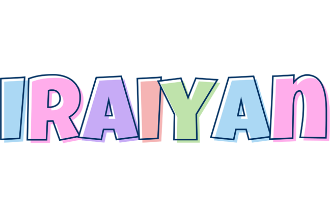 Iraiyan pastel logo
