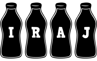 Iraj bottle logo