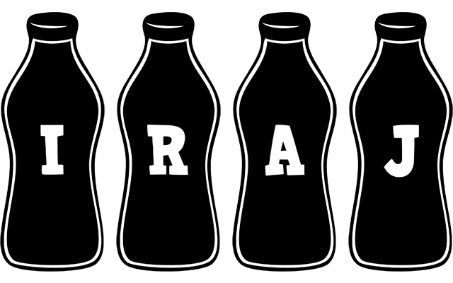 Iraj bottle logo