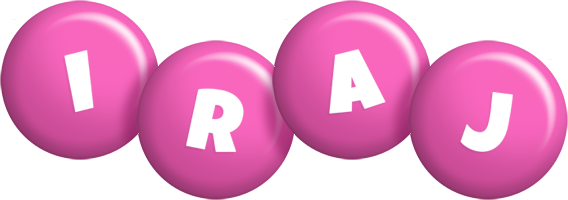 Iraj candy-pink logo