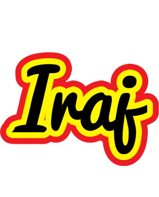 Iraj flaming logo