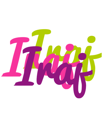 Iraj flowers logo