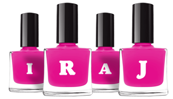 Iraj nails logo