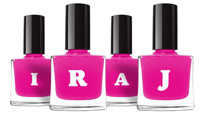 Iraj nails logo