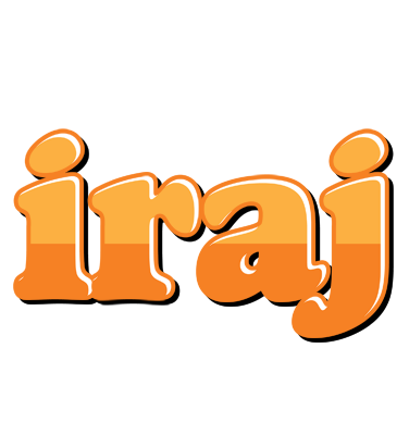 Iraj orange logo