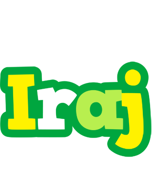Iraj soccer logo