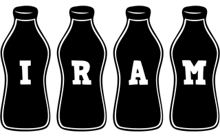 Iram bottle logo