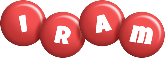 Iram candy-red logo