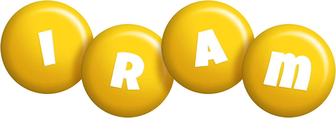 Iram candy-yellow logo