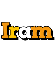Iram cartoon logo