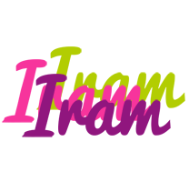 Iram flowers logo