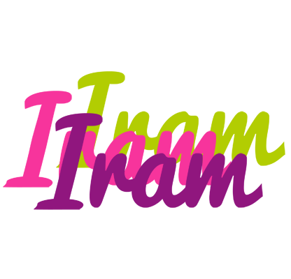 Iram flowers logo