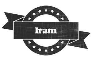 Iram grunge logo