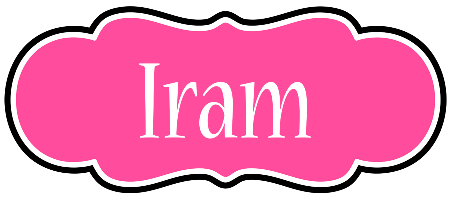 Iram invitation logo