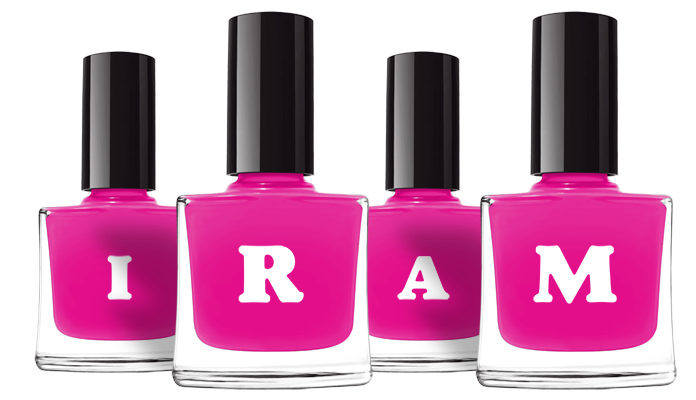 Iram nails logo