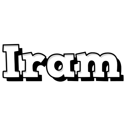 Iram snowing logo