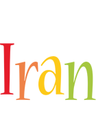 Iran birthday logo