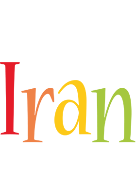 Iran birthday logo