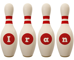 Iran bowling-pin logo