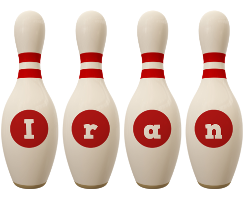 Iran bowling-pin logo