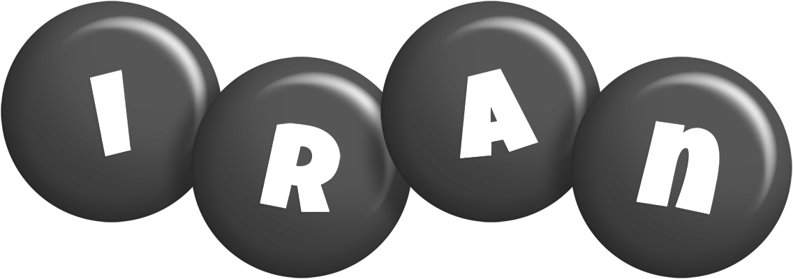 Iran candy-black logo