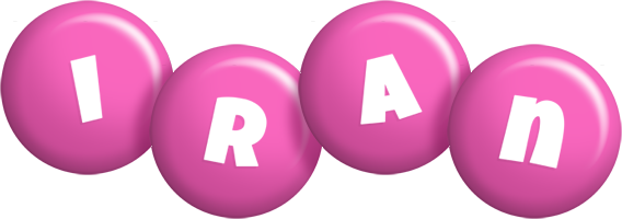 Iran candy-pink logo