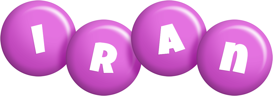 Iran candy-purple logo