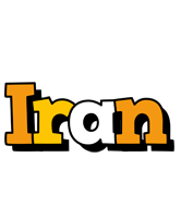 Iran cartoon logo