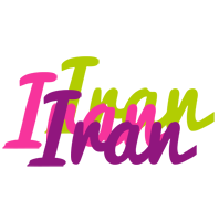 Iran flowers logo