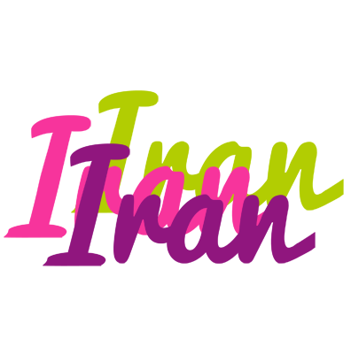 Iran flowers logo